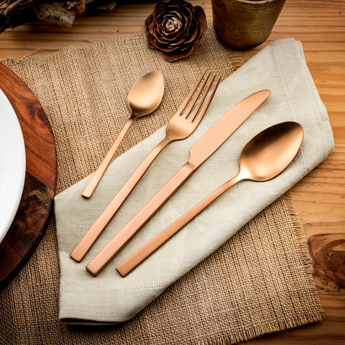 Nordic - Ménagère 32 Pièces Cuivre