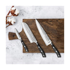 Carbon - Set 3 Couteaux De Cuisine