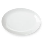 Côme - Oval Dish 38 X 24 Cm - Porcelain - White