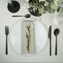 Cutlery 32 Pieces - Alta Black - Black