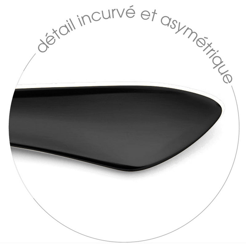 Juego de cubiertos de 32 piezas - Intuition - Negro
