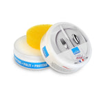 Gourmet - Lot De 2 Poêles Inox 24/28cm + 1 Pierre D'Argent Citron 300g (Entretien De L'Inox)