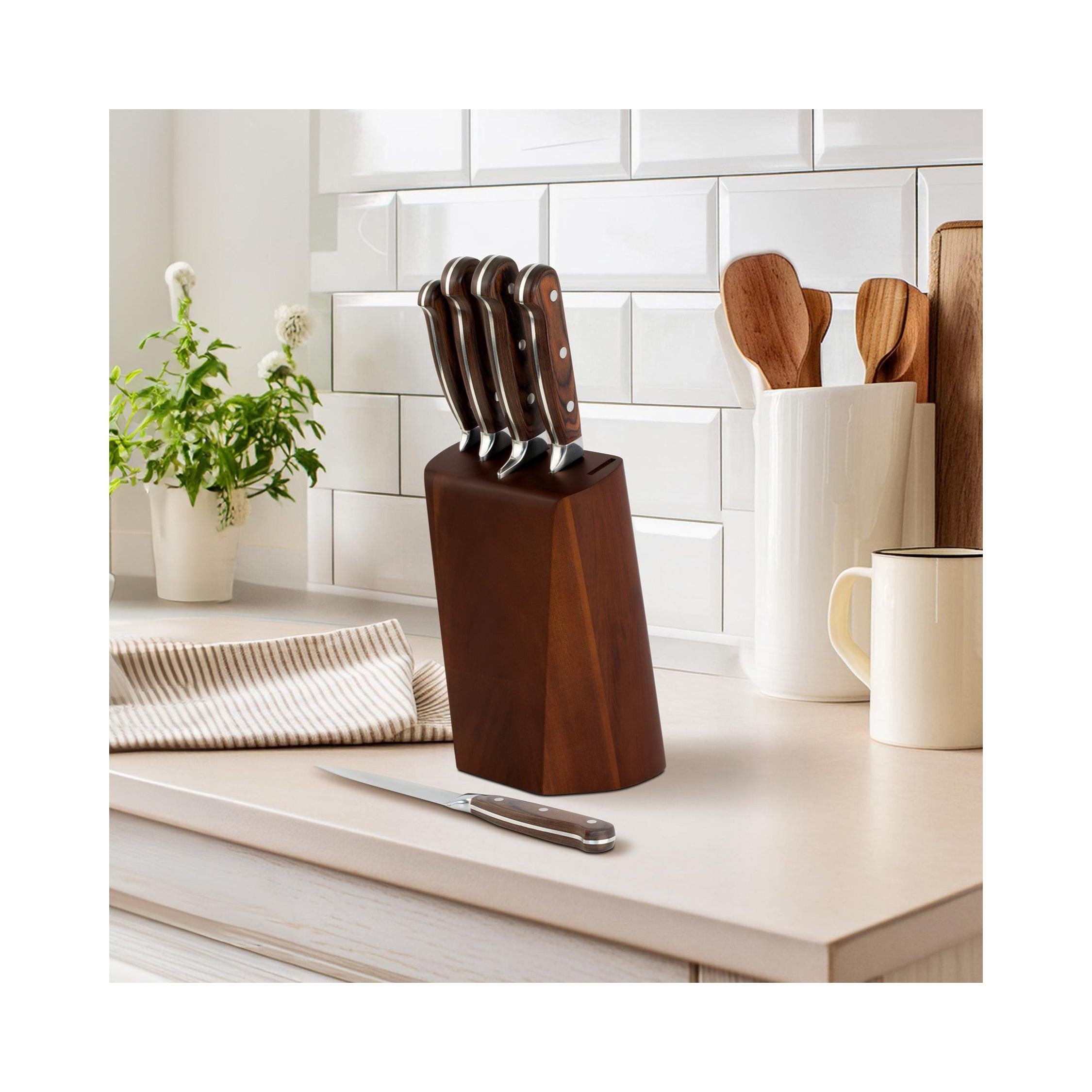 Virtuose - Bloc 5 Couteaux De Cuisine