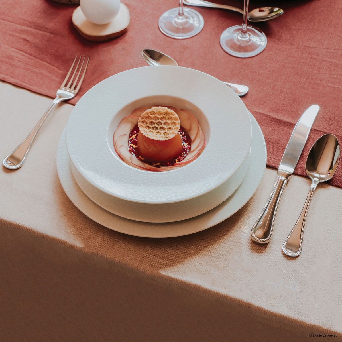 Le Perle - Set 13 Pieces Starter/Cheese Dessert - Stainless Steel - Stainless steel