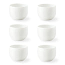 6 Espresso Cups - Como - White