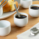6 Espresso Cups - Como - White