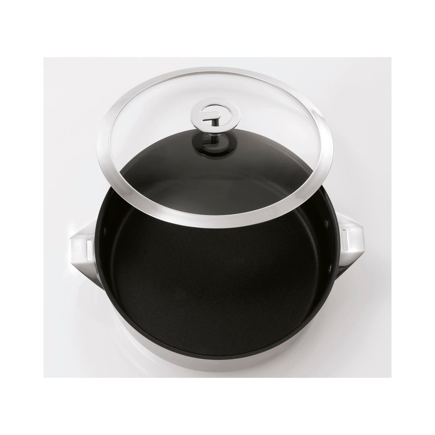 Eclipse - Ceramic Coated Sauté Pan With Lid - Black