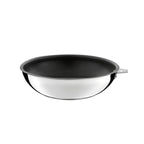 Malice - Wok 28 Cm - Ceramic Coating, Lid & Handle - Black