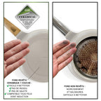 Mythic - Frying Pan - White Ceramic Coating