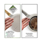 Mythic - 24 cm Sauté Pan - White Ceramic Coating