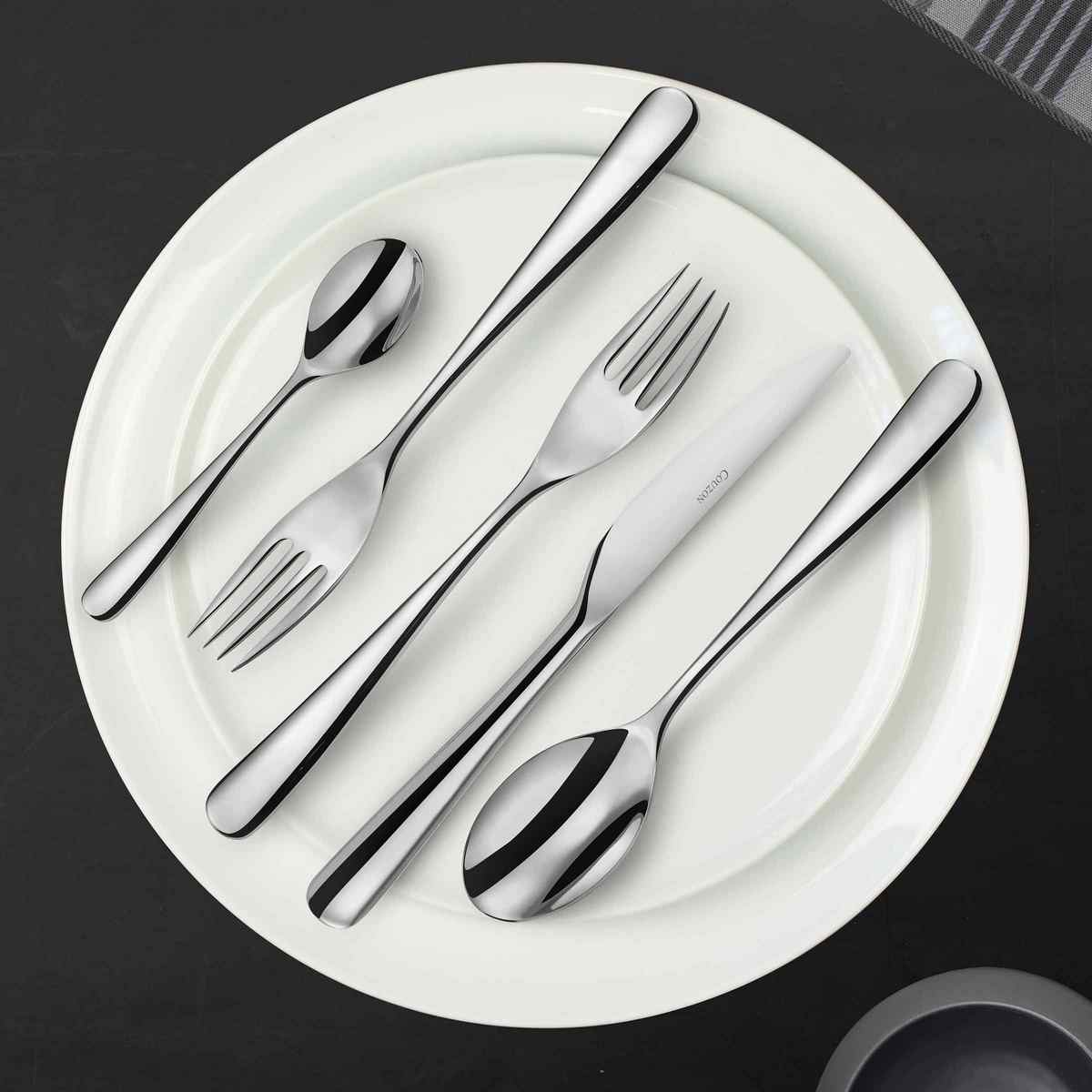 Alpha - 50 Piece Cutlery Set - Stainless Steel - Inox