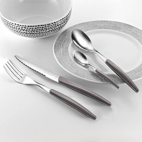 Nevada Gris - Ménagère 24 Pièces