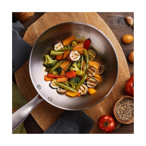 Gourmet - Wok Inox - 28cm