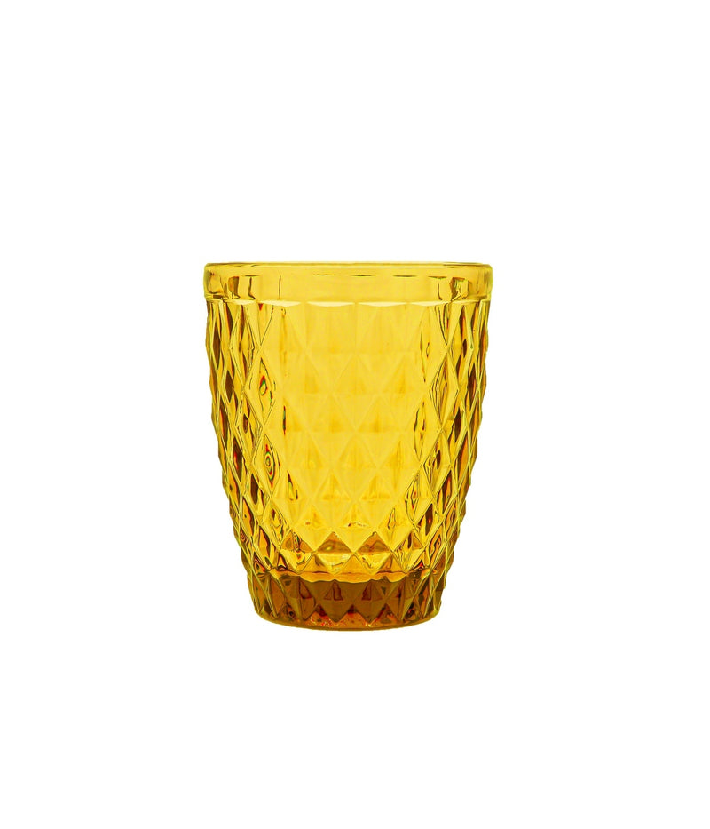 Lot De 6 Gobelets - 22cl - Strass - Ambre