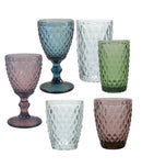 Lot De 6 Gobelets - 22cl - Strass - Ambre