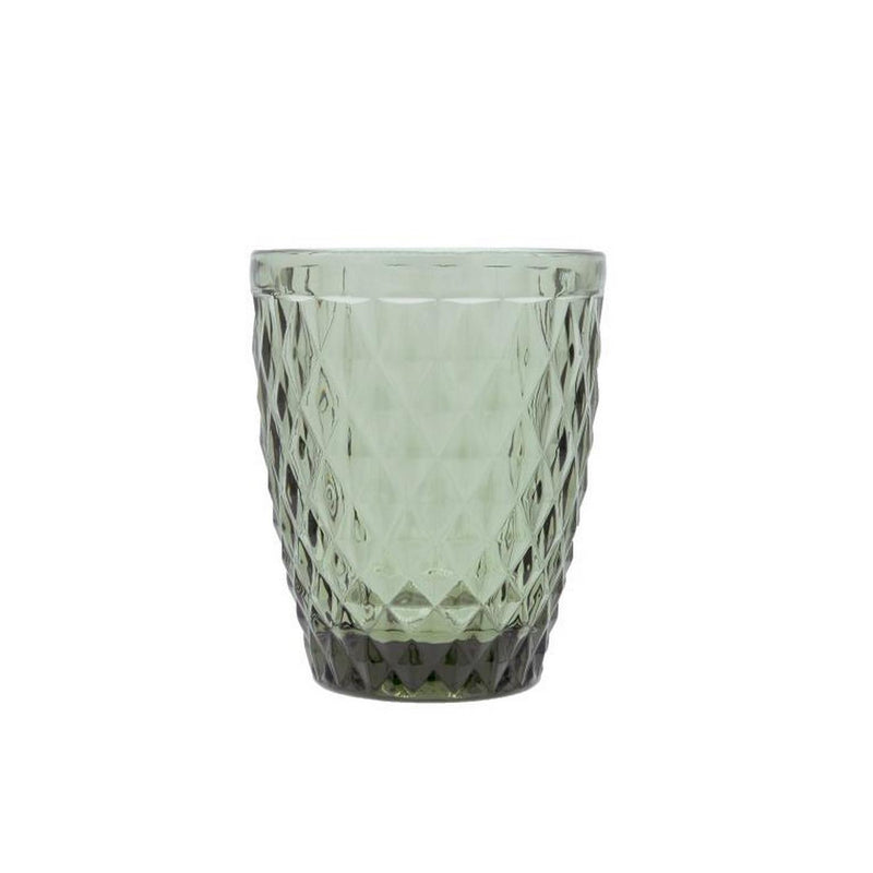 Set of 6 22 Cl Tumblers - Rhinestones - Gray