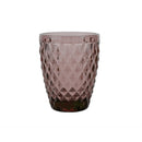 Set Of 6 22 Cl Tumblers - Rhinestones - Purple