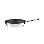 Elysée - 1 Stainless Steel Stockpot 24cm + Lid + 1 Frying Pan 28cm Ceramic Coating