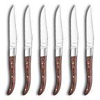 Royal Bois - Bloc 6 Couteaux Steak - Bois