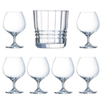 Fine - 7 Piece Liquor Service - Translucent