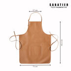Honoré - Tablier Cuir - Marron