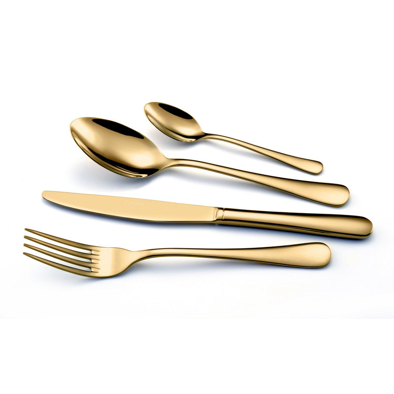 Ménagère 24 Pièces - Clipper - Doré