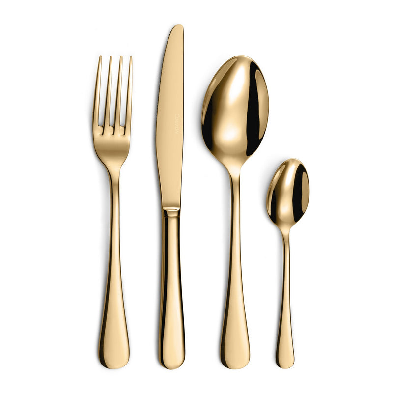 Ménagère 24 Pièces - Clipper - Doré