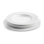 Linus - Servicio de 18 piezas - Porcelana - Blanco