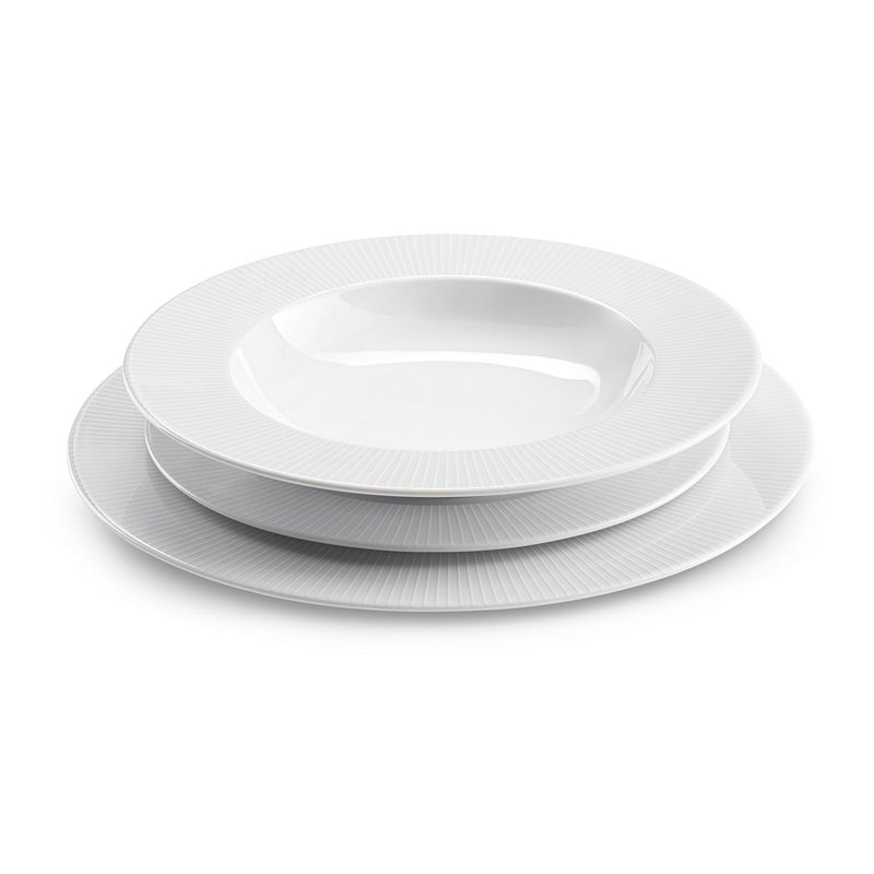 18-Piece Dinnerware Set - Linus - White