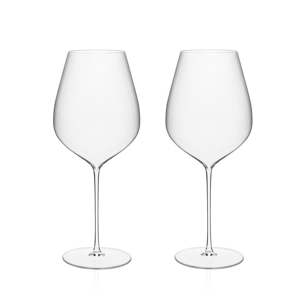 Altis - Set of 2 Grand Bordeaux 63 Cl Glasses - Crystalline - Translucent
