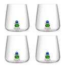Lot De 4 Gobelets Assortis - Cairn - Bleu & Vert