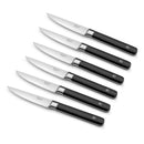 Set 6 Couteaux Steak - Kasaro - Noir
