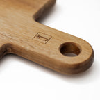 Célestin - Rectangular Chopping Board 48 x 17 x 1.5 cm with Drip Groove and Handle - Wood