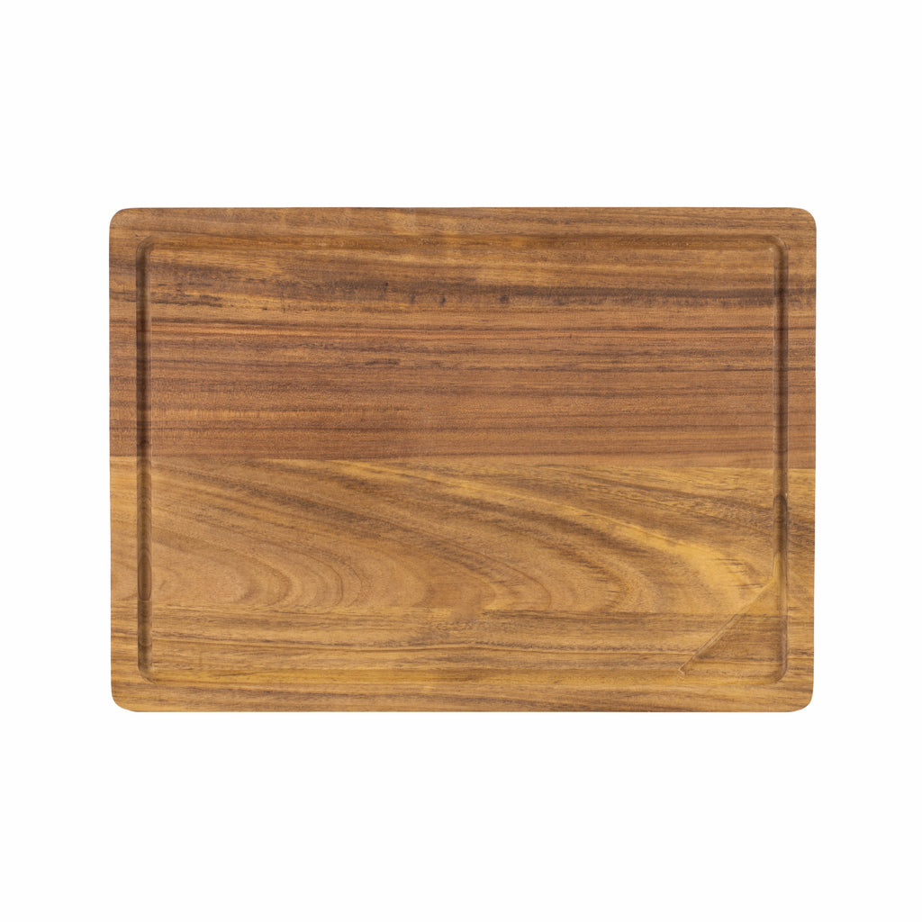 Edgar - Planche À Découper Rectangulaire Avec Rigole - Bois