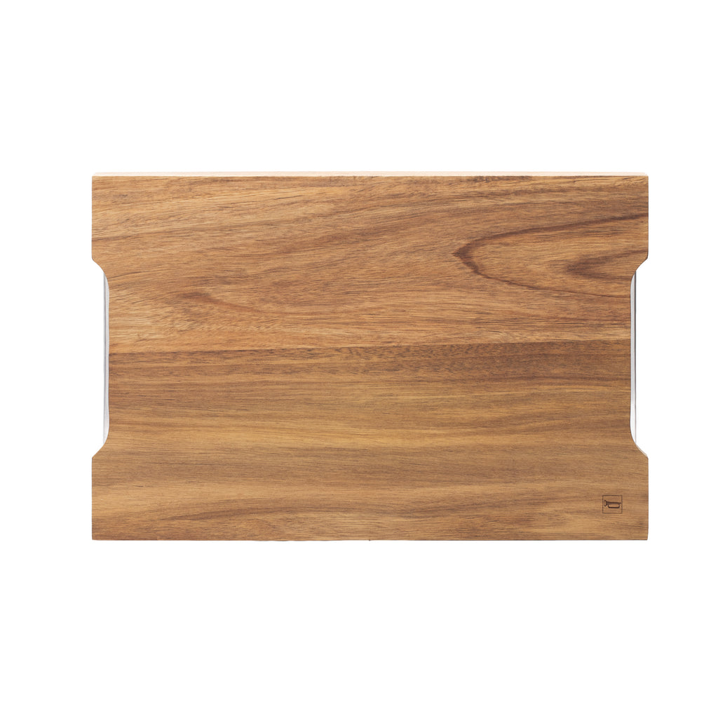 Léonie - Planche À Découper Rectangulaire Avec 2 Tiroirs - Bois