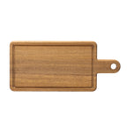 Félicie - Planche À Découper Rectangulaire Avec Poignées Et Rigole - Bois