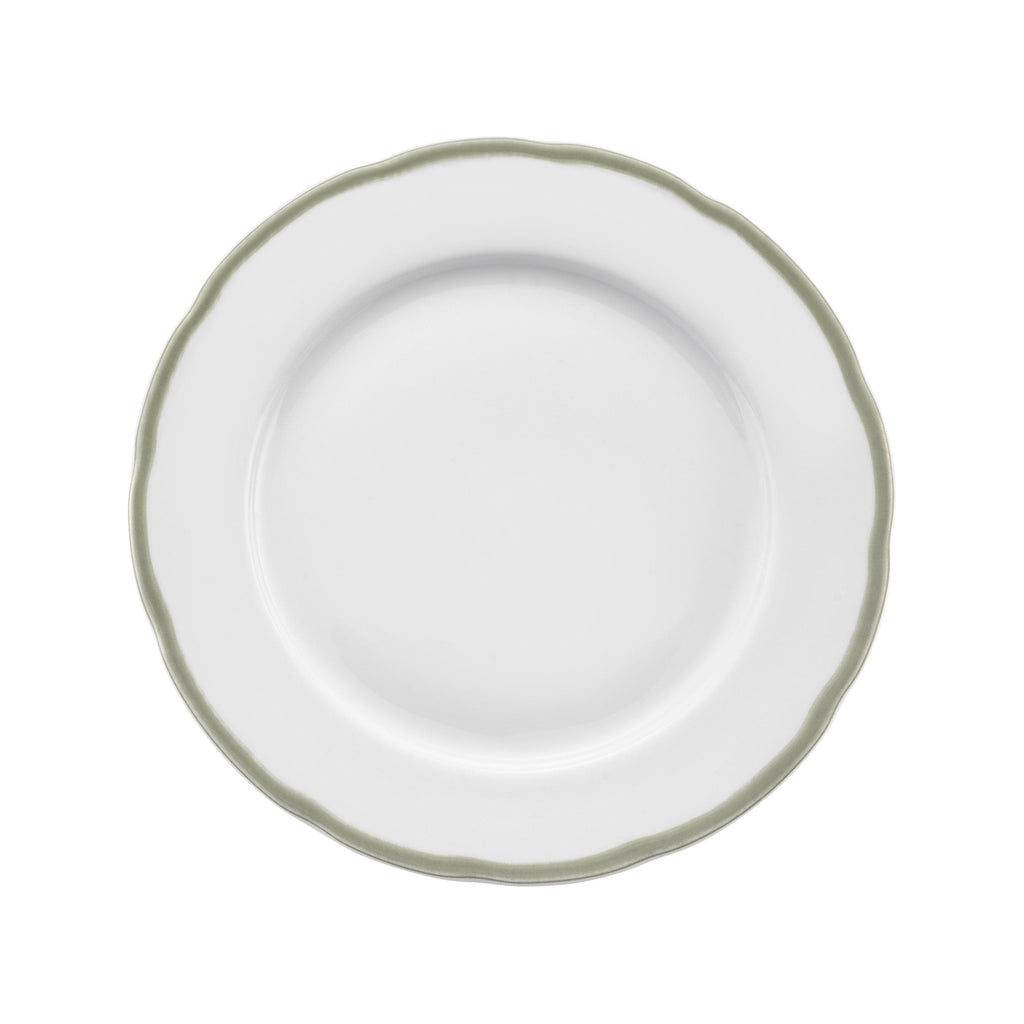 Scala Vert - Servicio de 18 piezas - Porcelana - Blanco/Verde