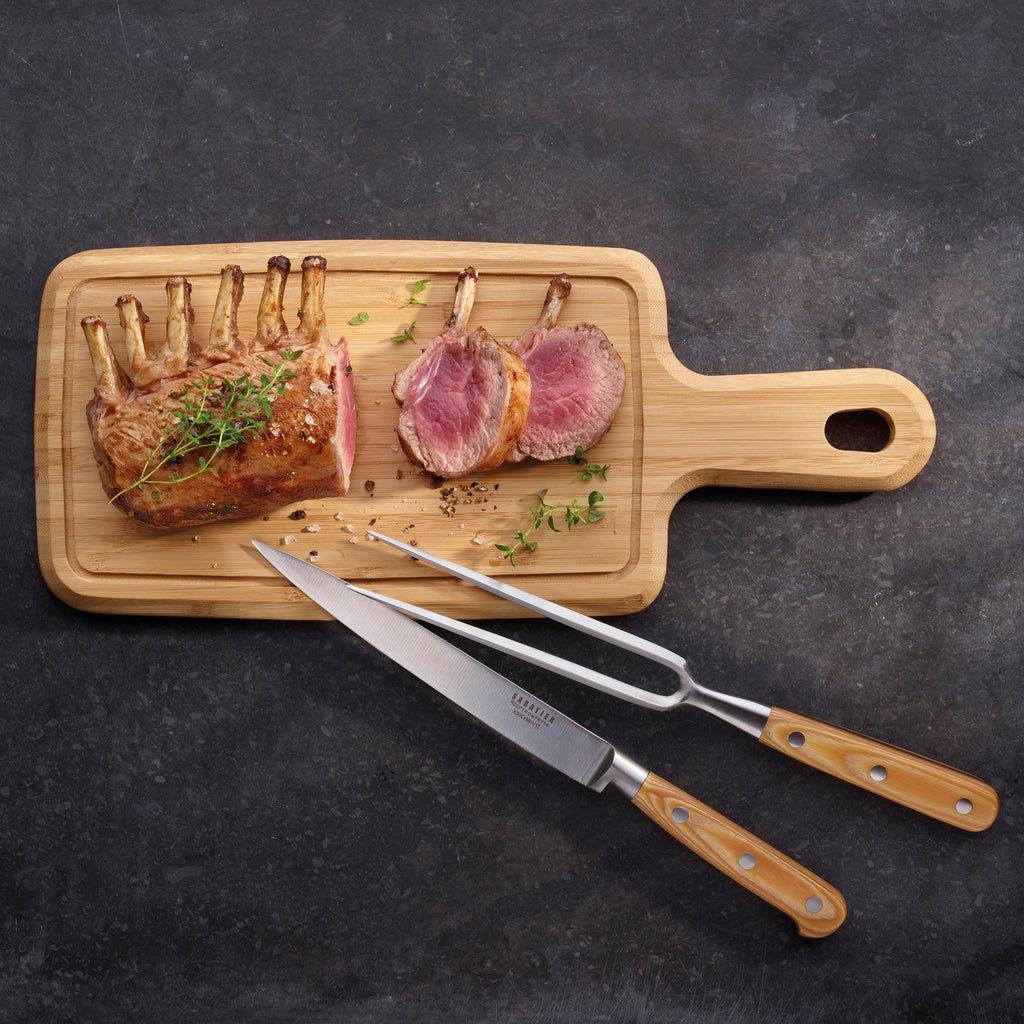 Essentiel - Couteau À Filets Poisson / Viande - Bois Clair