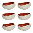 6 Coupelles 14 Cm - Kyma - Rouge Cade