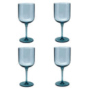 Lot De 4 Verres À Pied 35 Cl - Eyden - Bleu