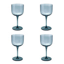 Lot De 4 Verres À Pied 26 Cl - Eyden - Bleu