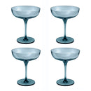 Lot De 4 Coupes À Champagne 17 Cl - Eyden - Bleu