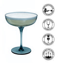Lot De 4 Coupes À Champagne 17 Cl - Eyden - Bleu