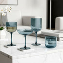 Lot De 4 Coupes À Champagne 17 Cl - Eyden - Bleu