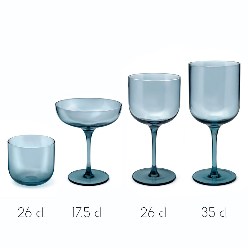 Lot De 4 Gobelets 26 Cl - Eyden - Bleu