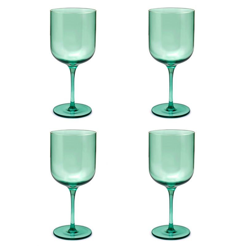 Lot De 4 Verres À Pied 35 Cl - Eyden - Vert