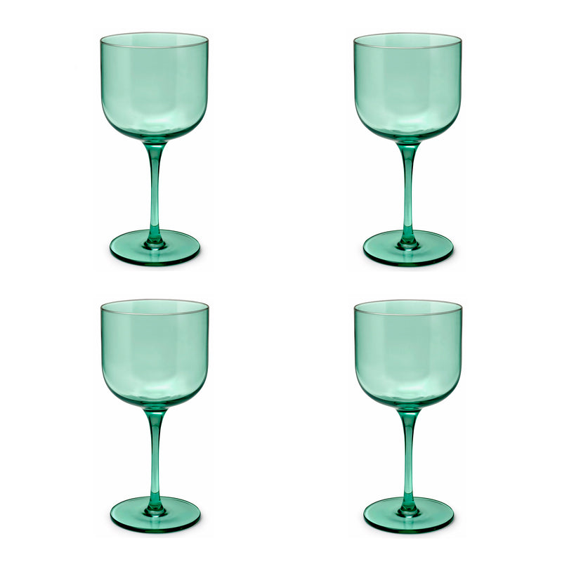 Lot De 4 Verres À Pied 26 Cl - Eyden - Vert