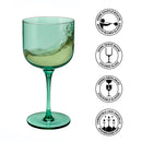 Lot De 4 Verres À Pied 26 Cl - Eyden - Vert