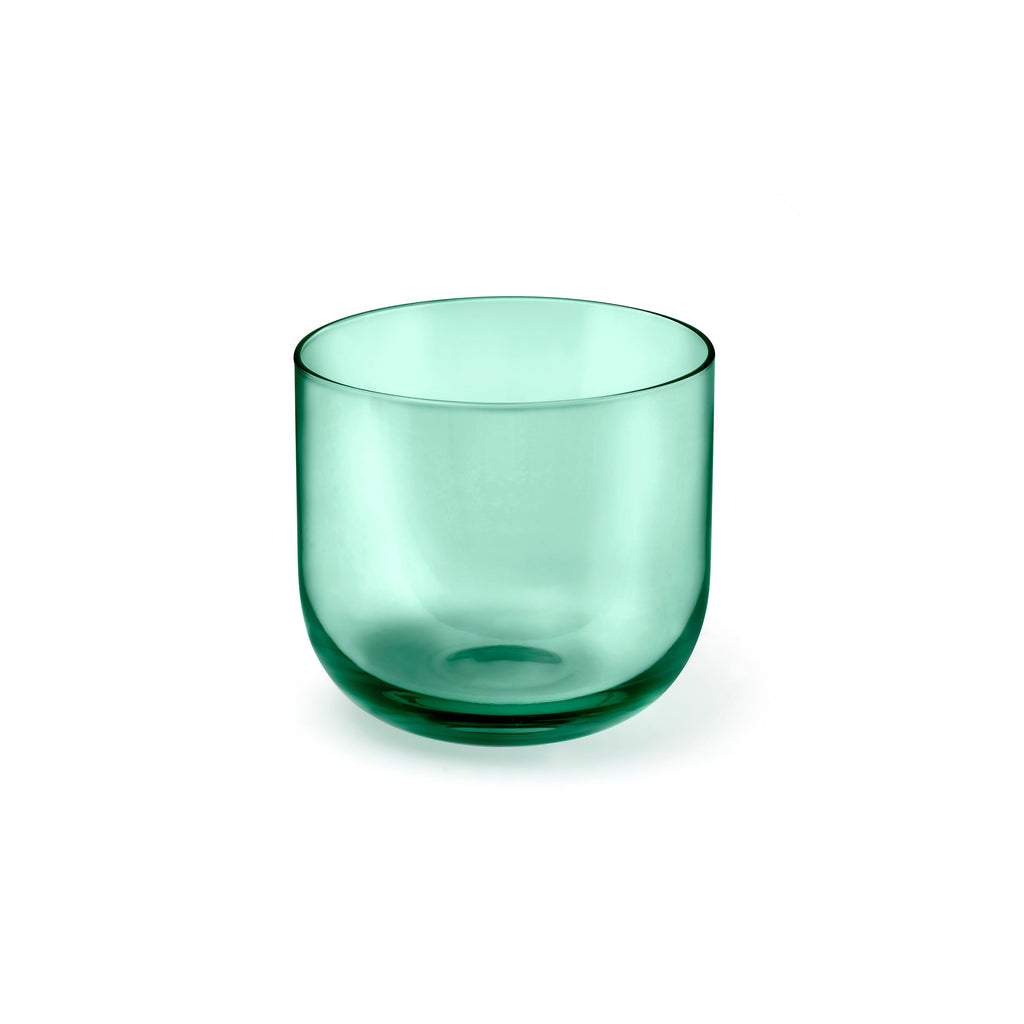 Eyden - Set of 4 26 Cl Tumblers - Mouth Blown Glass - Green