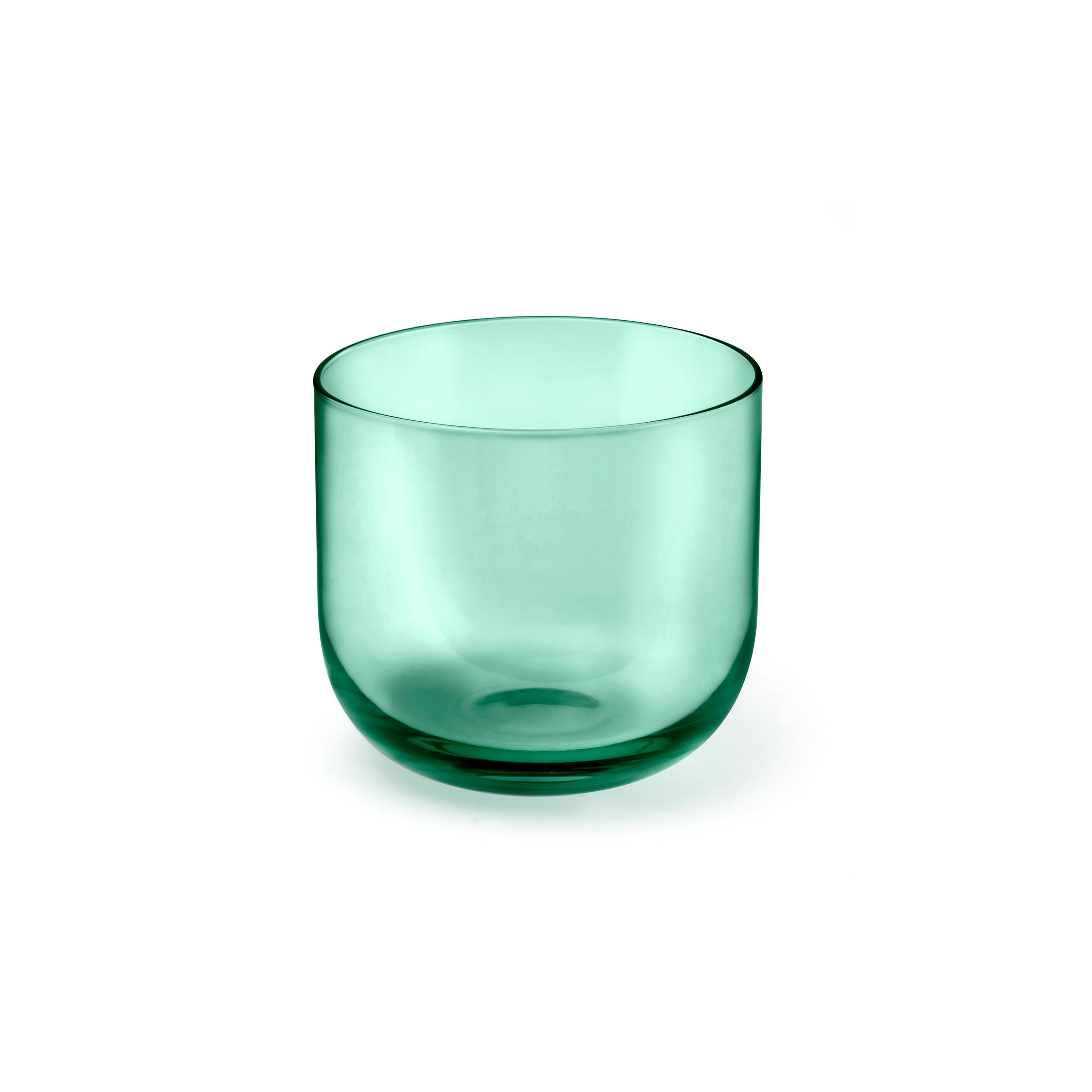 Eyden - Set of 4 26 Cl Tumblers - Mouth Blown Glass - Green